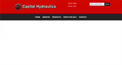 Desktop Screenshot of capitalhydraulics.net