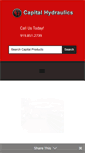 Mobile Screenshot of capitalhydraulics.net
